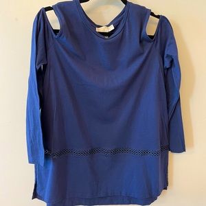 Michael Kors XL cold shoulder tunic